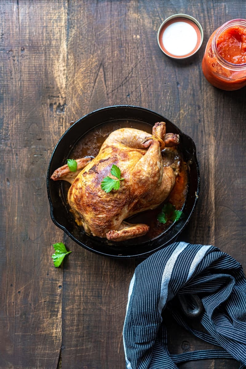 Full BBQ Roast Chicken